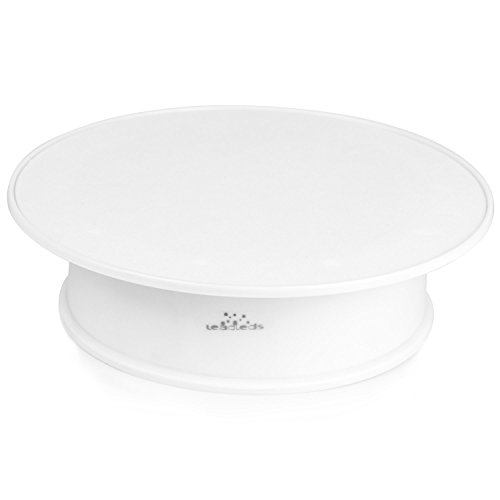 Draaischijf, gemotoriseerd, zwart fluweel, 20,3 cm, ideaal voor het tentoonstellen van sieraden/hobbyartikelen/verzamelstukken