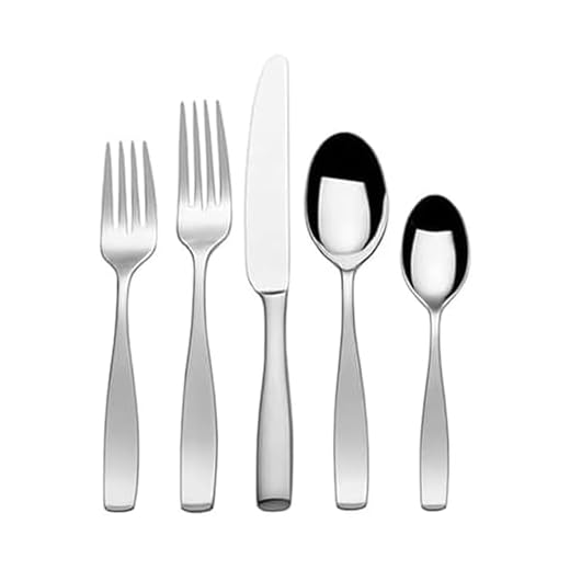 Mikasa Satin Loft 65 Piece Flatware Set