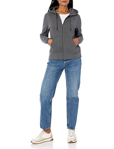 Image of Amazon Essentials Women's Midweight Fleece Full-Zip Hoodie with Drawstring (Available in Plus Size)