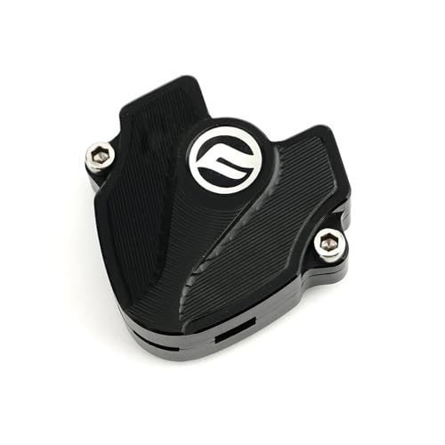 Coque de clé de moto CNC pour CFMOTO 250SR et 800MT en métal noir