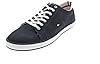 Tommy Hilfiger Men’s Vulcanised Trainers, Blue (Midnight), 11 #4
