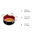 GOTHAM STEEL 5 Qt Stock Pot, Nonstick Cooking Pot with Lid, Large Soup Pot & Pasta Pot with Stay Cool Handles, Ceramic Coated Nonstick Pot, Metal Utensil Oven & Dishwasher Safe, 100% Toxin Free