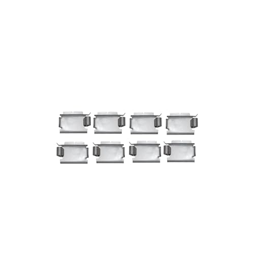Image of Detroit Axle - Front Brake Pads for 11-14 Ford Mustang, Ceramic Brake Pads 2011 2012 2013 2014 Replacement