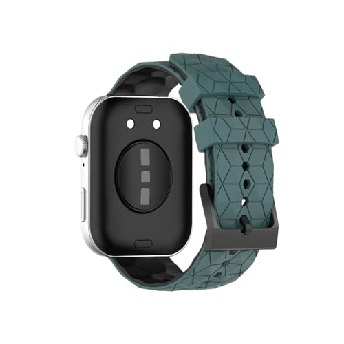 [LOKLNEYK] �ɓK������Huawei Watch Fit 4-3 / 4 Pro�A�N�Z�T���[�ɓK������X�|�[�c�V���R���X�g���b�v(Olive green black,For Huawei Watch Fit 4 4 pro)