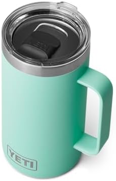 YETI Rambler 24 oz Mug, Vacuum Insulated, Stainless Steel with Ma...