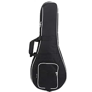 Alomejor Mandoline Case Gig Bag Sac à Dos Housse de Protection Portable Portable Épaissir Oxford Tissu Double Fermetures… - Les Beatles, Paul McCartney, John Lennon, RIngo Starr, George Harrison