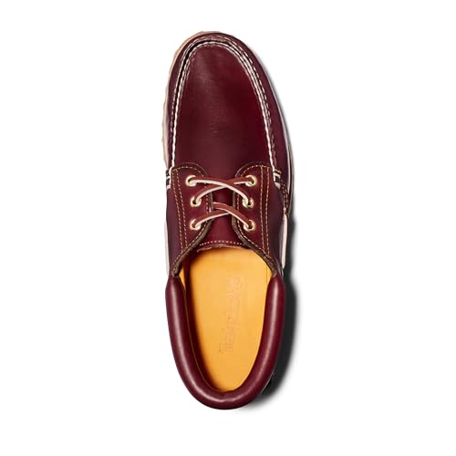 Image of Timberland Men's Authentic 3-Eye Lug Handsewn Boat Shoes