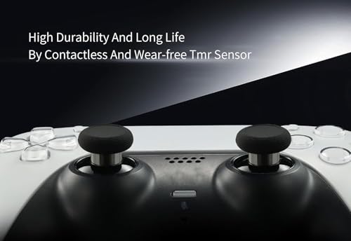 Image of GuliKit TMR Magnetic Joystick Replacement Kit for PS5 DualSense Controller,Anti-Drift Electromagnetic Stick Repair Module with Thumbstick Caps, Soldering Required(Not for DualSense Edge)