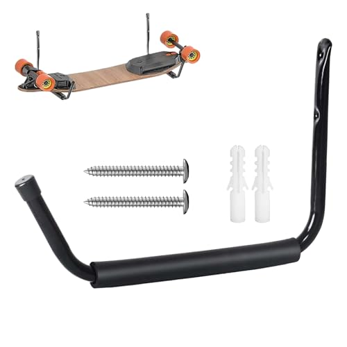 Estante de almacenamiento para kayak, colgador de montaje en pared, organizador de marco de acero resistente, soporte plegable para kayak que ahorra espacio, brazos acolchados de goma antideslizante