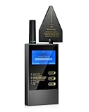 BYDMSC Hidden Camera Detector Bug Sweeper GPS Tracker Detector for Hotel, Airbnb, Travel, Car, Office Privacy Protection, Black