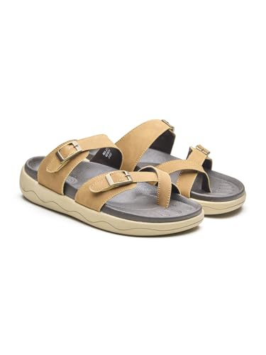 Image of Michael Angelo Black Casual Thong Slippers & Floaters for Men
