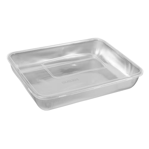 SOLUSTRE Grote Braadslede Rvs Braadslede Bakplaat Braadslede Voor Oven
