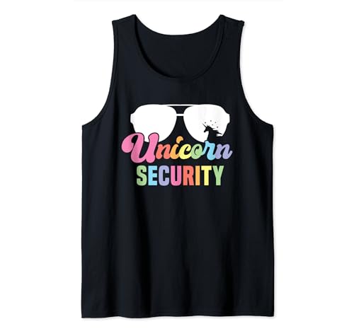 Disfraz de unicornio de seguridad para Halloween, para familia y niños Camiseta sin Mangas