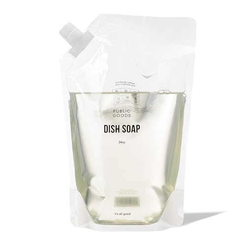 Public Goods Natural Dish Soap - Mandarin Basil