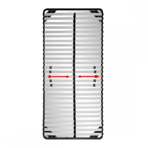 cyclingcolors 10x Schieber zur Härteverstellung von Lattenrosten mit Federholzleisten der Stärke 8mm & Breite 38mm Lattenrostes Braun – Bild 6