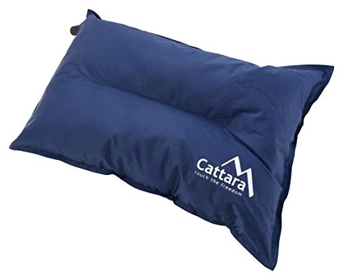 Cattara Twin 13319 Self-Inflating Cushion 42 x 28 x 12 cm Blue, Blue, S, Modern