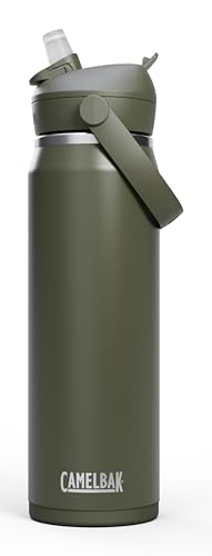 Botella Thrive Flip Straw, acero inoxidable con aislamiento