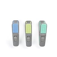 Beldray 24 Ultimate Grip Pegs – Secure Rubber Grip, Washing Line Pegs, Windproof Clothes Clip, Made From Recycled Plastic, Anti-Slip Clothes Grip, Anti-Twist Design, Moisture & Rust Resistant