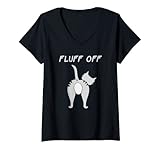 Fluff Off Funny Cat Kitty Shirts