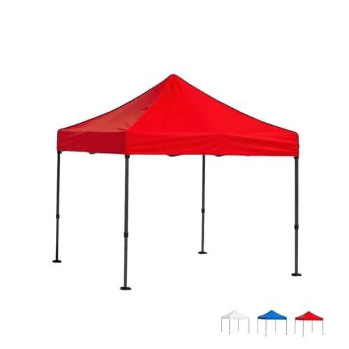 Toile Tonnelle 3x3 Imperméable,Toile pour Rechange Tonnelle 3x3,Parasol Pergola(Red)