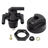 MOTOKU 3 Way Petcock Tank Fuel Shut-off Valve Switch for Polaris ATV Sportsman 335 400 500 600 700