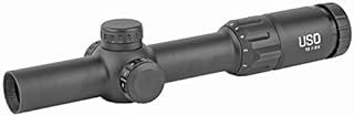 US Optics TS 1-6x24mm ; 30 mm Red FFP JNG MIL Reticle Scope TS-6X JNG MIL, Black