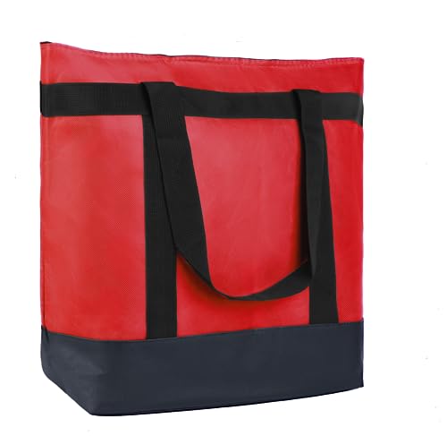 musbus Borsa termica termica termica (carbone) con isolamento termico HD – Premium, pieghevole e morbido dispositivo di raffreddamento rende una borsa della spesa isolata perfetta