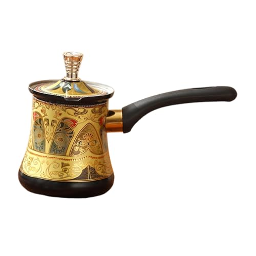 LOVIVER Cafetera, olla para derretir chocolate, tetera, jarra calentadora de leche y para cocina de oficina, 550 Ml
