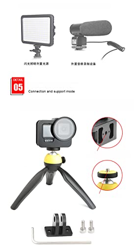 Carcasa de aluminio para GoPro Hero9 negra GP512 6