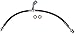 Dorman H622376 Front Driver Side Brake Hydraulic Hose Compatible with Select Kia Models