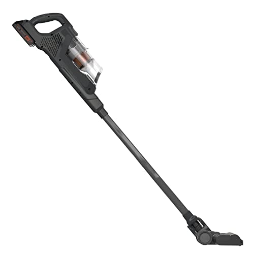 BLACK+DECKER POWERSERIES+ 20V MAX Cordless Stick Vacuum with LED Floor Lights, Lightweight, Removable Battery (BHFEA18D1)