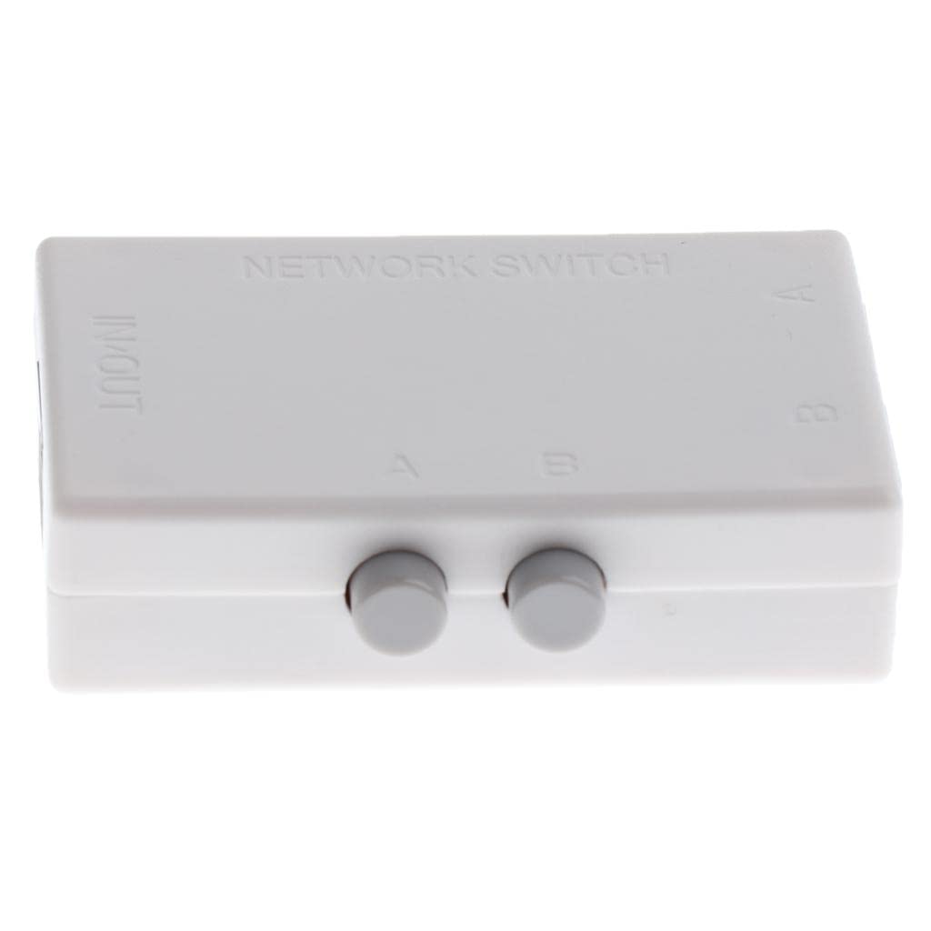 ATORSE® 2Port Button Network Switch Splitter Hub 2-in 1-Out Or 1-in 2-Out 100M/10M#2 (B0CG9MCVMF) Amazon Price History, Amazon Price Tracker