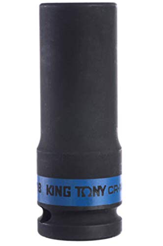 KingTony BR Soquete Estriado Impacto Extra Longo 18Mm -1/2 Kingtony Br 443018M 18Mm