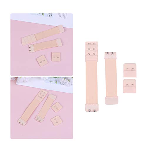 Ciieeo 8 Pcs Bra Extender Women' S Bra Extender Elastic Bra Extension Strap Bra Lingerie Extenders 2 Hook Bra For Plus Size #TOP7