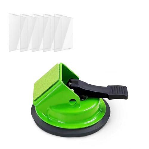 NAACOO Heavy Duty Floor Gap Fixer Tool 45Striking Surface Floor Gap Repair Tool Made of Iron & Enhanced Suction Cup. with 5pcs Sticky Pads for Fixer Laminate/Vinyl Flooring Tools.