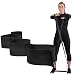 TheraBand CLX Resistance Band with Loops, Fitness Band for Home Exercise and Workouts, Portable Gym Equipment, Best Gift for Athletes, Individual 5 Foot Band, Black, Special Heavy, Advanced Level 1