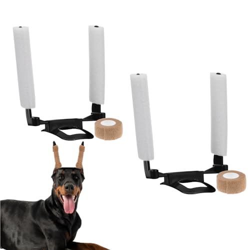 POPETPOP 2 Sets Dog Ear Posting Kit - Doberman Ear