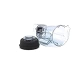 Vitamix 1800 mL Clear Food Blender Container with Wet Blade Lid