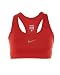 NIKE Women's Pro Victory Compression Sports Bra Action Red/Dark Ash SM