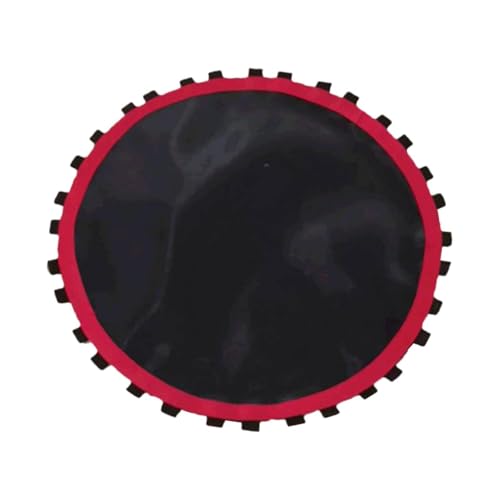kesurpae Colchoneta de Repuesto para trampolín, colchoneta para Saltos, Gimnasia y Entrenamiento, Fabricada con Malla Premium Que Garantiza diversión y energía. Tela para de Salto para, Negro, 93cm
