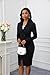 Womens Suit Formal Office Business Work Jacket Skirt Suit Set Black S