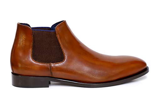 Image of Real Leather Men Black Chelsea Boot