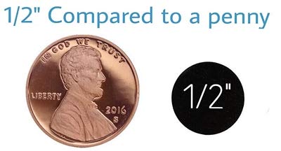 1/2 Inch Color Coding Labels - 16,000 Dot Stickers In 16 Colors For Inventory & Crafts