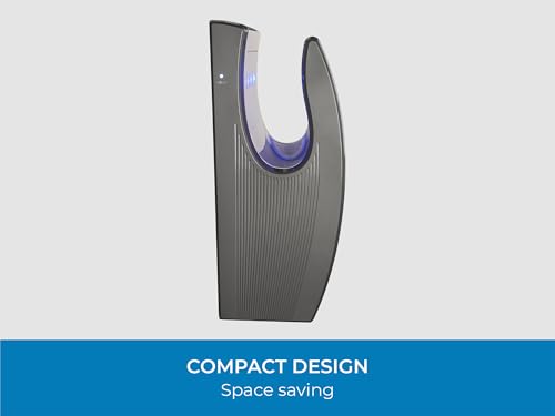 Bremmer Power Blade Hand Dryer, Brushed Steel