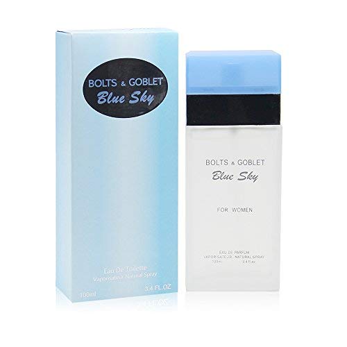 NovoGlow BLUE SKY, 3.4 fl oz. Eau de Toilette Spray for Women,