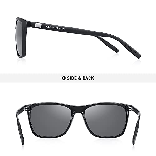 Image of MERRY'S Unisex Polarized Aluminum Sunglasses Vintage Sun Glasses For Men /Women S8286