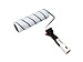 Nespoli - Rullo per Pittura 22cm per Superfici Lisce, Cartongesso e Lavori Fai da Te, Rullo Pittura Murale e Fissativo per Muri Interni, Manico Ergonomico SoftTouch Confortevole, Applicazione Uniforme