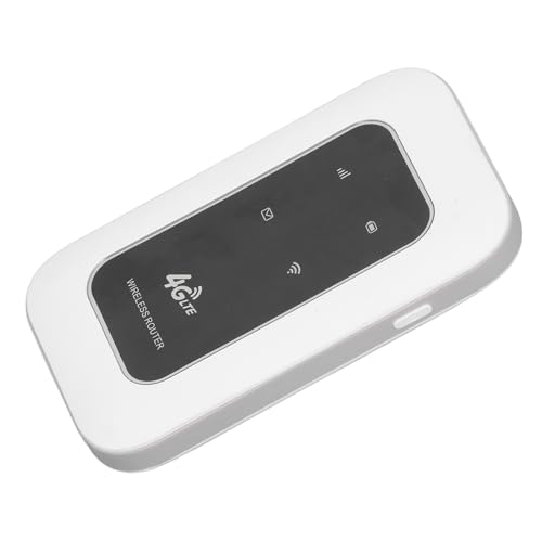Image of 4G LTE Portable WiFi Hotspot Router Unlocked, 300Mbps Mobile Modem with SIM Card Slot, Dual Band Internet Device for Smartphones Tablets Laptops, Compact Battery Powered Travel