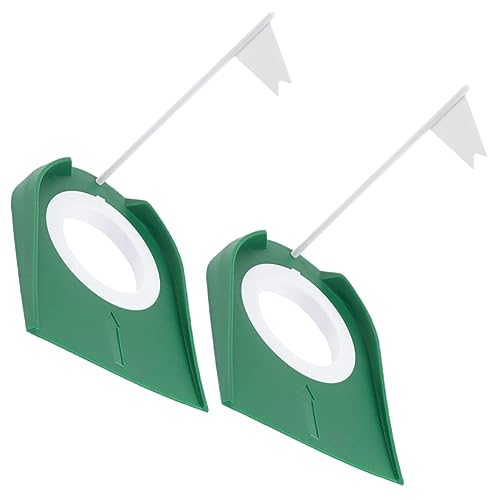 BIUDECO Enhance Your Golf Skills 2 Pack of Training Putting Cups Hole Cups for Balls for Home or Office Use