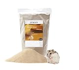 JFWOD Hamster Bath Sand, 7.7lb Dust Free Desert Sand or Potty Litter Sand for Hamster Chinchillas Gerbil Syrian Mice Small Animals(Beige)